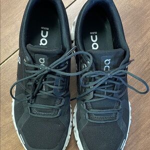 On Running Women's Cloud Running Sneakers - Black & White